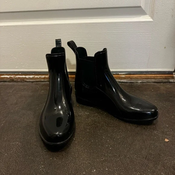 Ralph Lauren Chelsea rain boots Sz 8 - Picture 3 of 6
